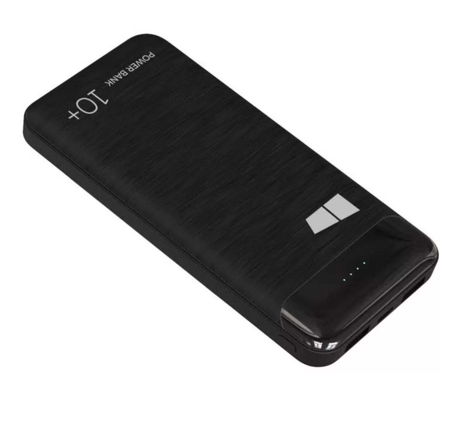 Внешний аккумулятор More choice PB33-10 Black 10000mAh 2USB 2.1A - фото №16