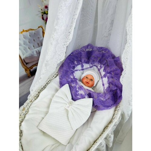 Конверт на выписку лето и одежда для новорожденного