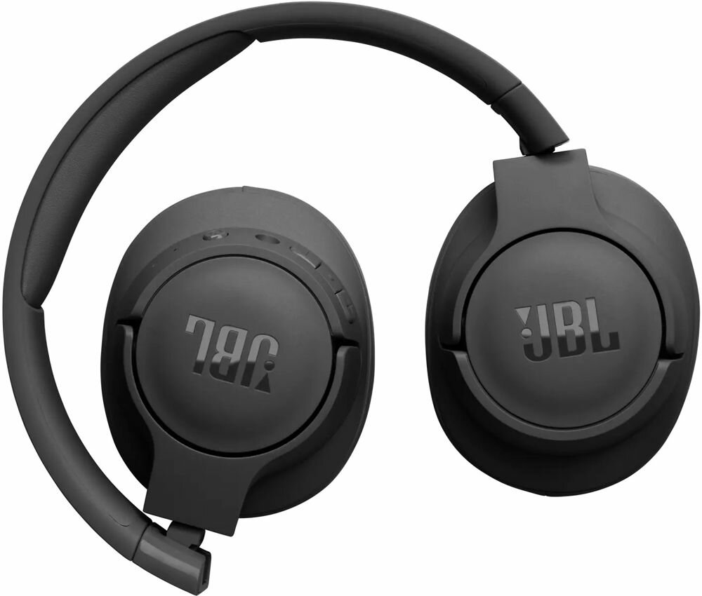 Беспроводные наушники с микрофоном JBL Tune 720BT черные — фото 1