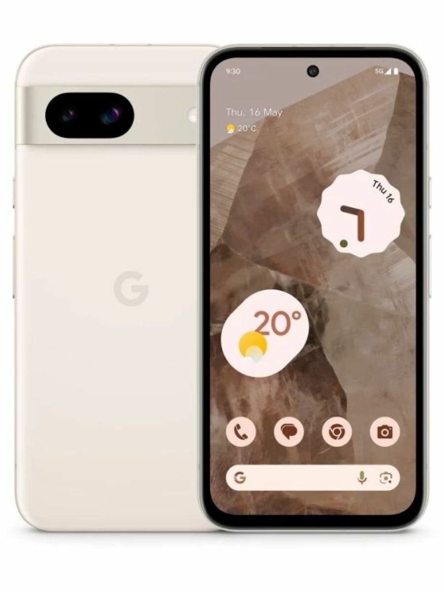 GooglePixel8a(128GB・Porcelain) Смартфон Google Pixel 8A, 8/128Gb, Porcelain — купить в интернет
