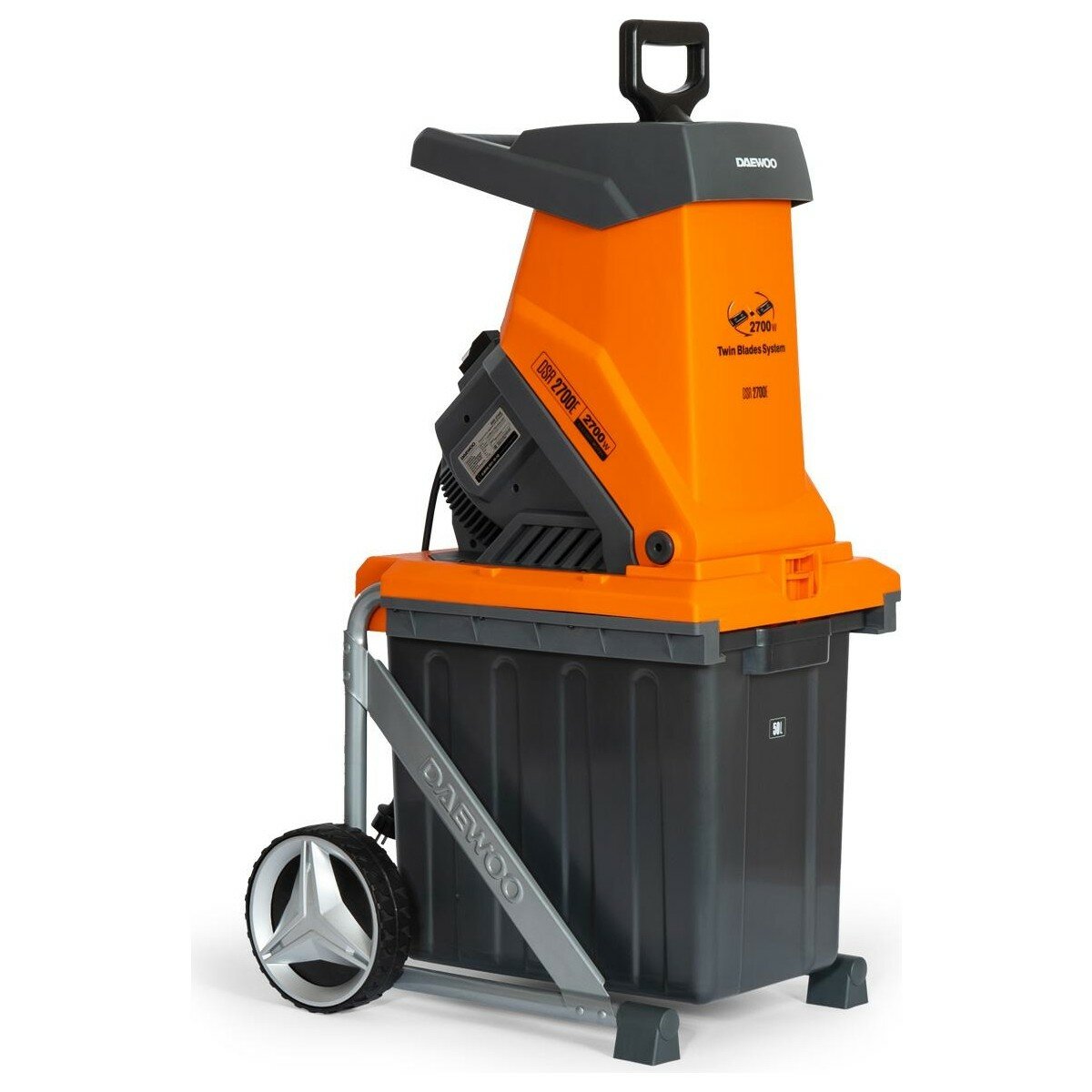 Измельчитель веток электрический DAEWOO DSR 2700E — фото 1