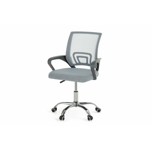 Кресло рабочее DREAM 58х85х56 светло-серый хром серый 3999₽