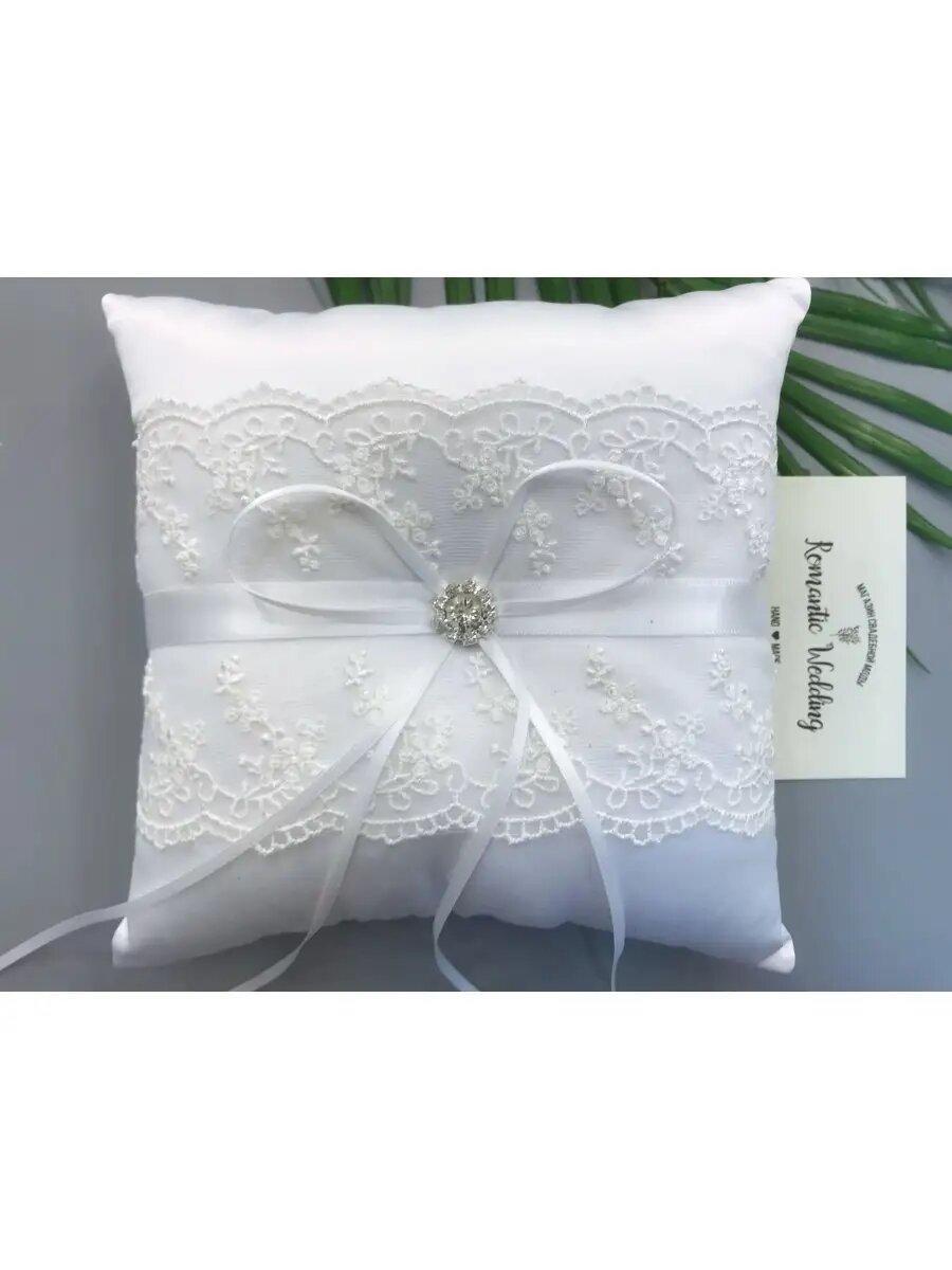 Подушка для обручальных колец Свадебная — фото 1