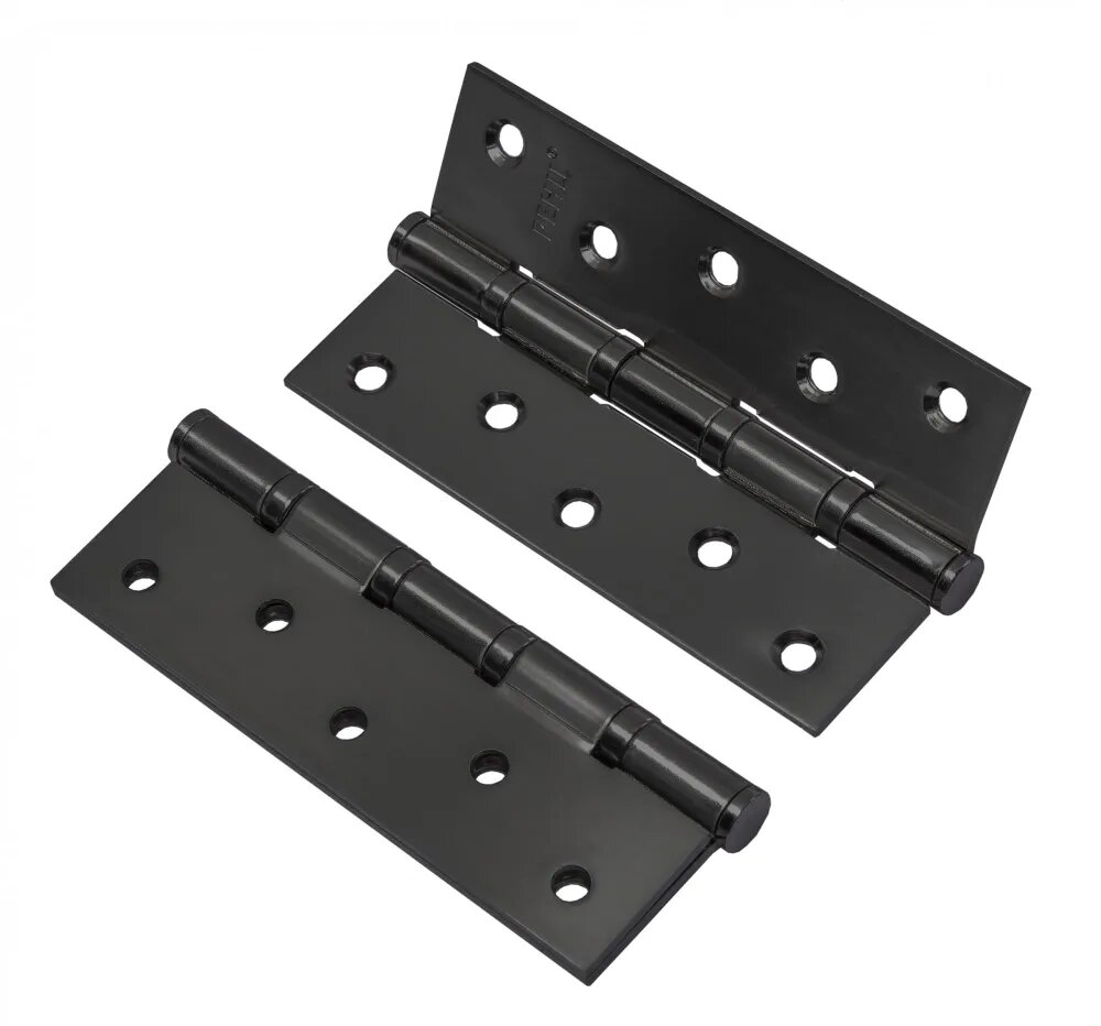 Петля стальная 125*75*25 4 подшипника б/колп черный