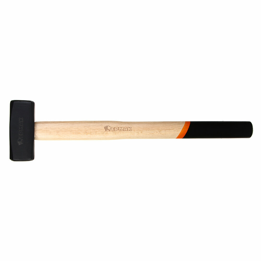 Кувалда, 4 кг, кованая головка из углеродистой стали, деревянная рукоятка 800 мм