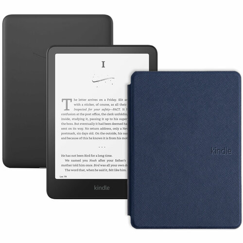 Электронная книга Amazon Kindle PaperWhite 12 2024 16Gb Black, версия ...