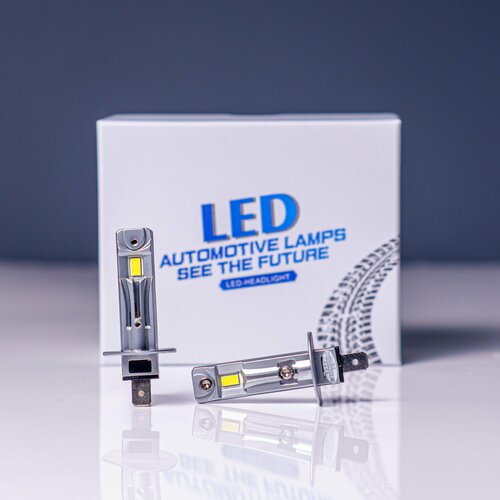 Светодиодные Лампы H1 55W 6500k Для Renault Kaptur автомобильные LED лампочки 2330₽