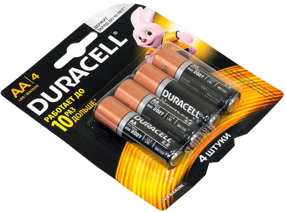 Duracell Элемент питания Lr6-4bl Basic CN 48/192/18816 Б0026815 . — фото 1