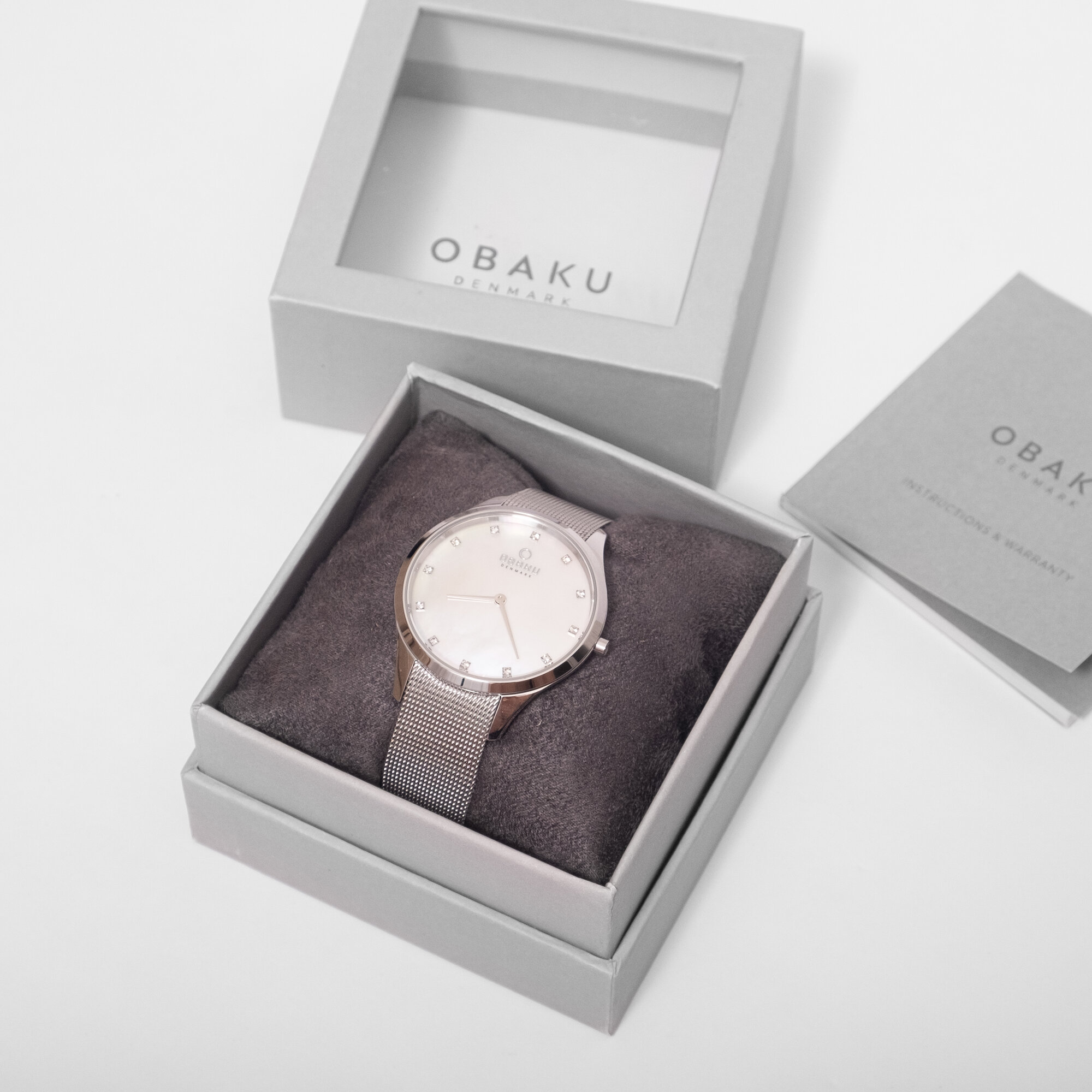 Наручные часы OBAKU, стальной — фото 1