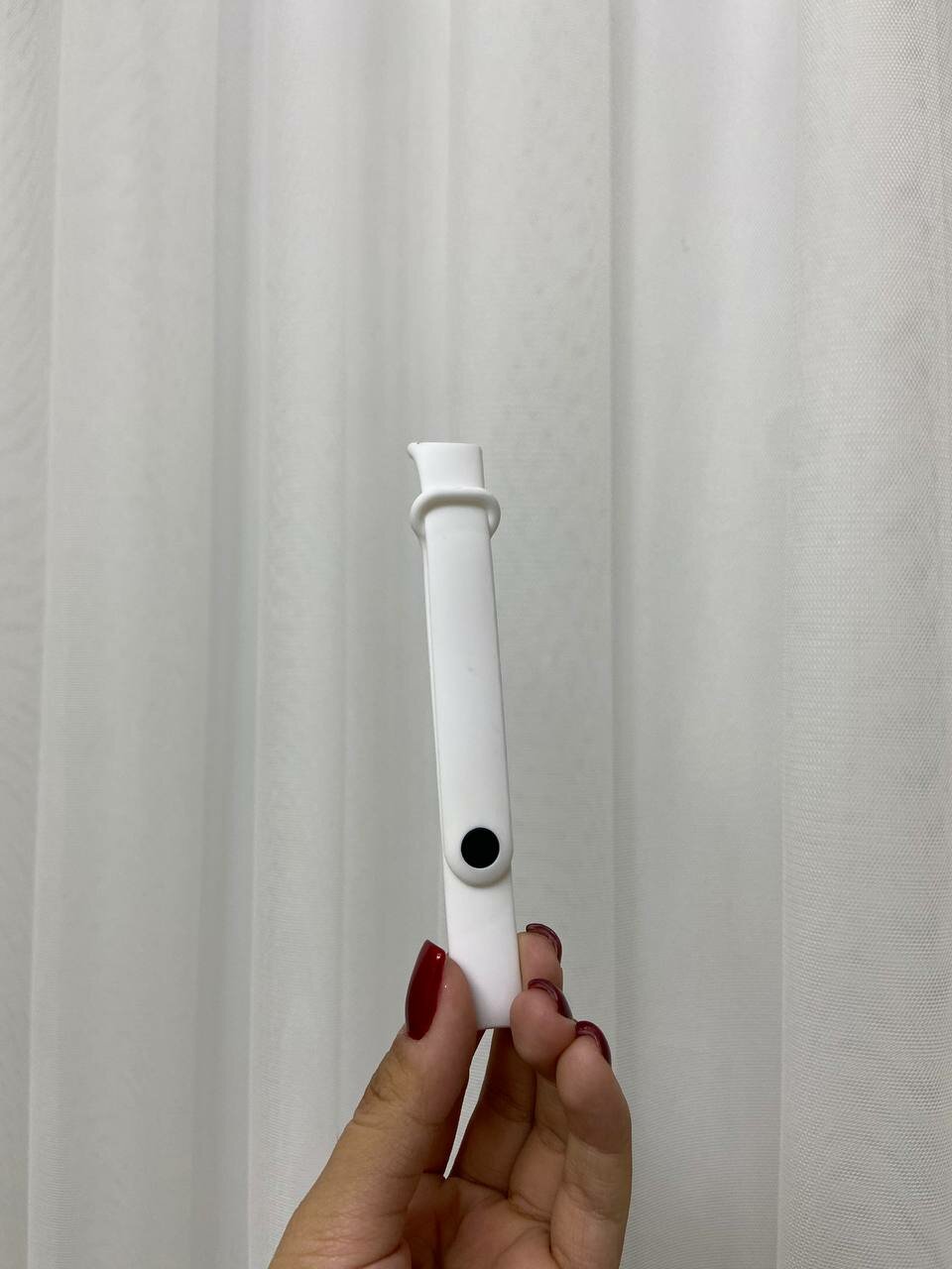 Ремешок, для Xiaomi Mi Band 8, 9, силикон, L/S, универсальный Белый