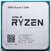 Процессор AMD Ryzen 5 2600 AM4, 6 x 3400 МГц, OEM