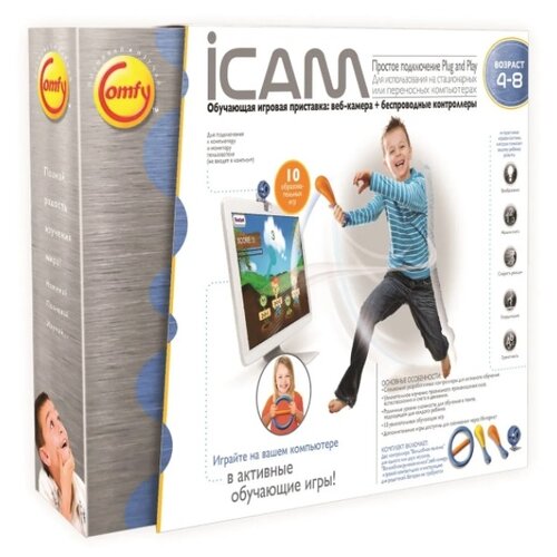Игровая консоль Comfy iCam обучающая + 10 игр