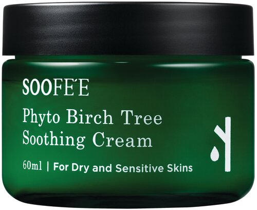 SOOFEE Фито крем на основе берёзового сока Phyto Birch Tree Soothing Cream, 60 мл