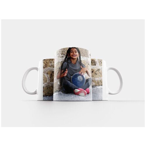 фото Кружка "женщина, женщина- мусульманка, арабская кобыла" 320 мл lotsprints