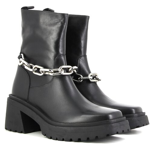 Ботинки женские *, Pixy, размер 38, черный, натуральная кожа