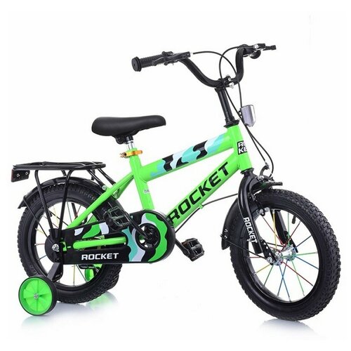 Велосипед детский 2-х колесный 14 ROCKET цвет зеленый 675000₽