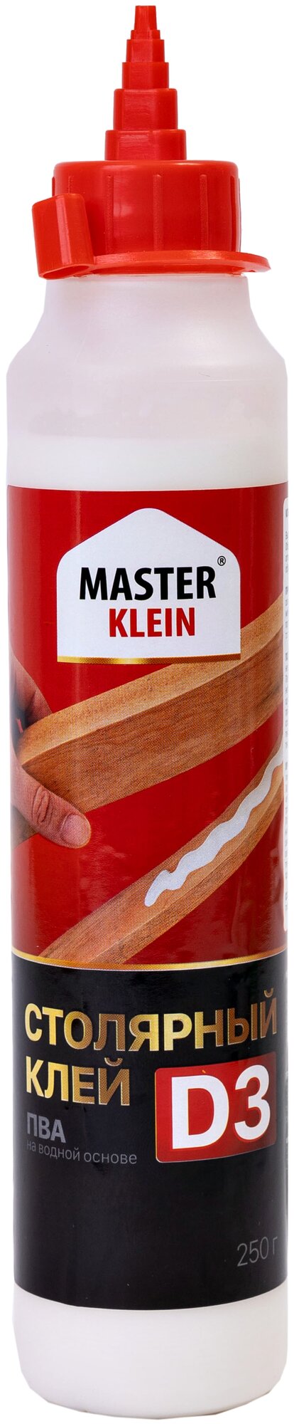 Клей ПВА столярный Д3 "Master Klein" 250г