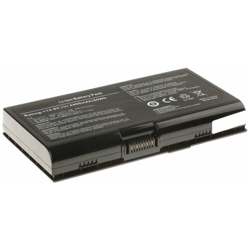 Аккумуляторная батарея Anybatt 11-U1-11436 4400mAh для Asus G72GX, X71SL, F70SL, G71V, M70VM, M70S, N90Sv, M70Sa, X71A, PRO70, G71G, N90Sc, G71GX, PRO72, M70Vn, N70SV, PRO76, F70S, M70Sr, PRO76SL, X72V аккумулятор для ноутбука asus m70sr 7800 mah 11 1v