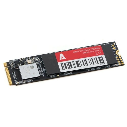 Жесткий диск SSD Azerty M.2 2280 NVMe 512Gb BR 512G ssd диск western digital red sn700 m 2 2280 500 gb pcie gen3x4 nvme 3d nand tlc wds500g1r0c