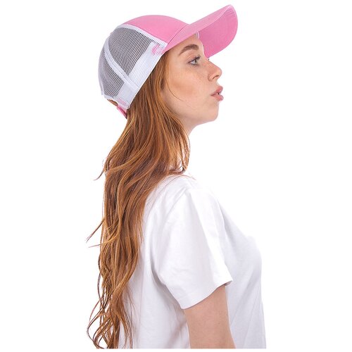 фото Бейсболка modniki (р.52 цв. белый/розовый) мужская летняя/кепка детская для мальчика/кепка мужская/с сеткой