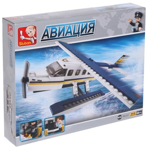 SLUBAN Авиация M38-B0361, 214 дет. sluban авиация m38 b0667a вертолет 100 дет