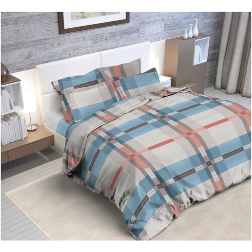 Комплект постельного белья Jardin 6П/70016 евро 50*70, поплин люкс