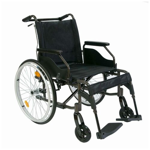 Кресло-коляска инвалидная с откидной спинкой 514A-LX, ширина сиденья 51 см Мега-Оптим