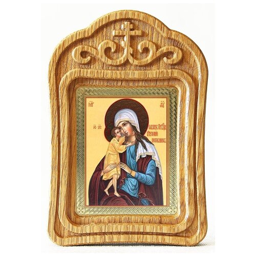 Икона Божией Матери Взыскание погибших, резная деревянная рамка почаевская икона божией матери резная деревянная рамка