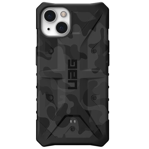 Чехол UAG Pathfinder SE Series Case для iPhone 13 чёрный камуфляж (Black Midnight Camo)