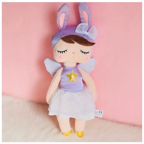 Кукла мягкая Сплюшка Ангел Metoo, 34 см, игрушки для девочек, в подарочном пакете