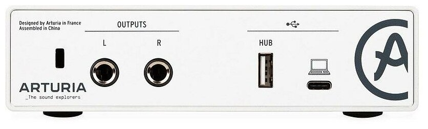 Внешняя звуковая карта с USB Arturia MiniFuse 1 White