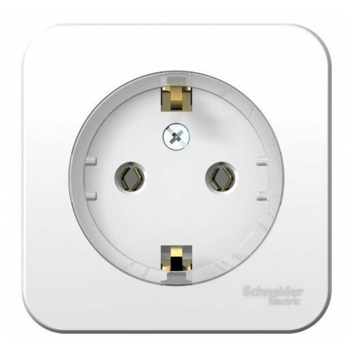 Schneider Electric BLANCA О/У розетка с заземлением без штор,(компакт) изол. ПЛ.16А, 250В, белый (5шт) (арт. BLNRA110111) schneider electric blanca о у розетка двойная с заземл без штор изол пл 16а 250в антрацит 2шт арт blnra010216