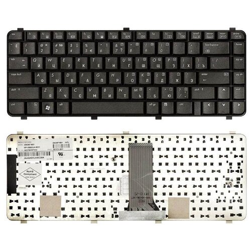Клавиатура для ноутбука HP 490267-251 черная