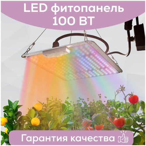 Фитосветильник для растений Megaphoton LED 100ВТ Quantum board ( Квантум борд ) для гроубоксов, теплиц, оранжерей