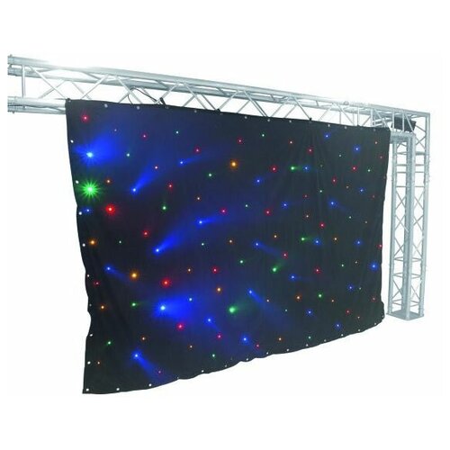 Eurolite CRT-120LEDs Multicol. Sound 3x2m