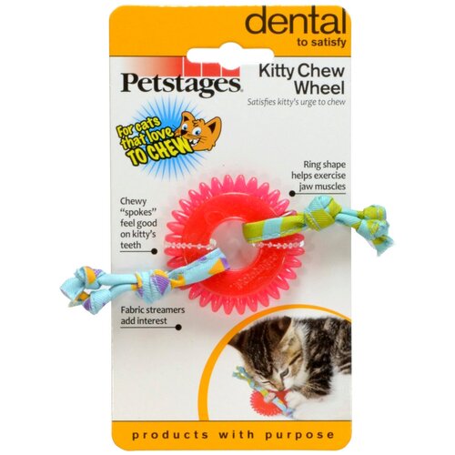 Petstages игрушка для кошек серии Dental орка колесико с кошачьей мятой petstages игрушка для кошек серии dental орка колесико с кошачьей мятой