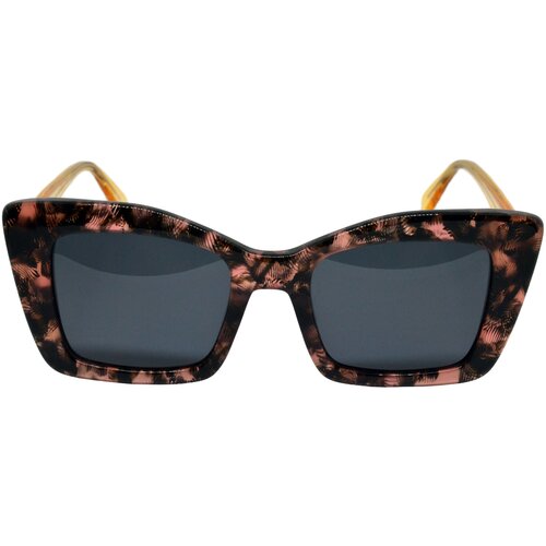 фото Солнцезащитные очки tony morgan, кошачий глаз, с защитой от уф, для женщин, коричневый