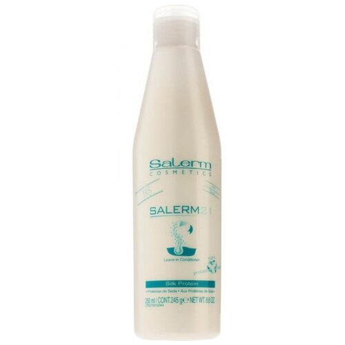 фото Salerm кондиционер salerm 21 silk protein для сухих и поврежденных волос, 250 мл