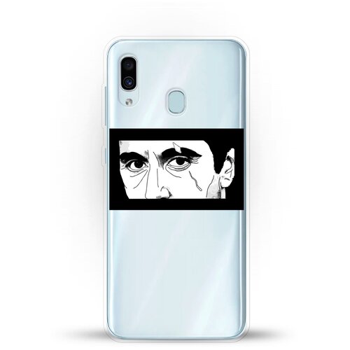 фото Силиконовый чехол тм на samsung galaxy a20 andy & paul