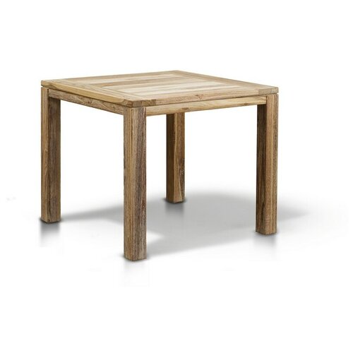 фото «виченца» деревянный стол из натурального тика, 90х90см 4sis
