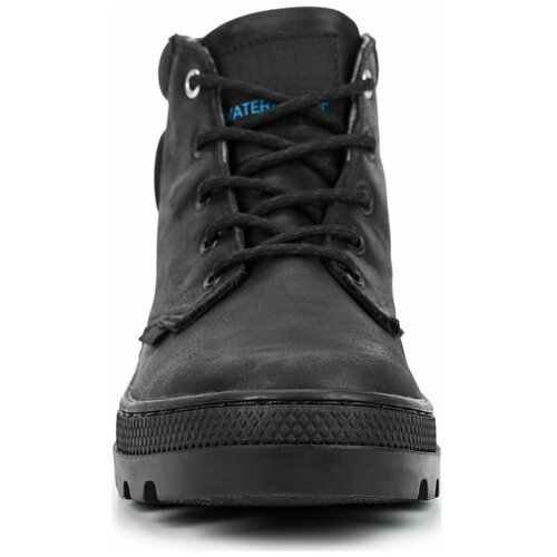 фото Ботинки palladium pallabosse lo cuff wp 95944-039 кожаные низкие черные (39.5)