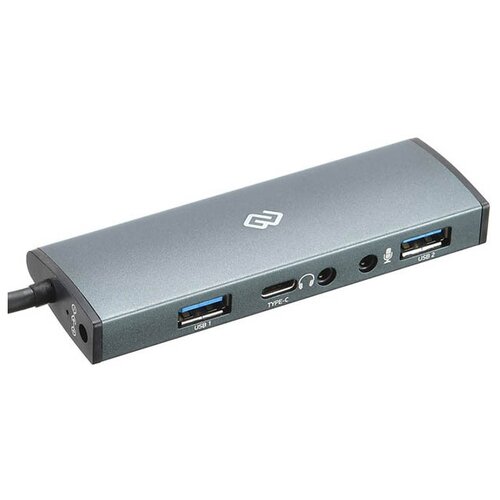 Хаб USB Digma 2 Ports USB 30 Grey HUB-2U30CH-UC-G 616000₽