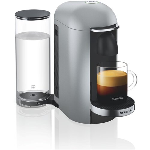 Кофемашина капсульная Nespresso GCB2 Vertuo Plus C, серебристый