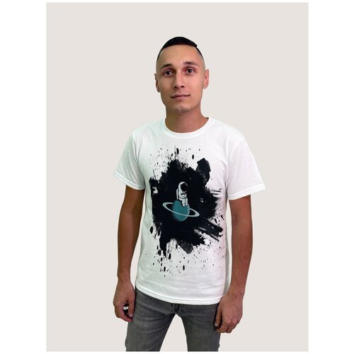 фото Футболка, размер xl, белый будь на стиле