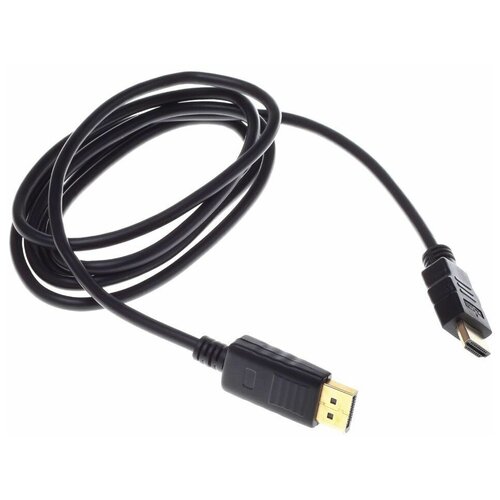 Cable Buro DisplayPort (m)/HDMI (m) 1.8m ferrite core gold connector black (BHP RET HDMI_DPP18)