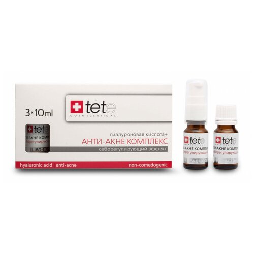 TETe Cosmeceutical Гиалуроновая кислота с анти-акне комплексом 30 ml tete cosmeceutical средство для тела гиалуроновая кислота для упругости бюста 30 мл