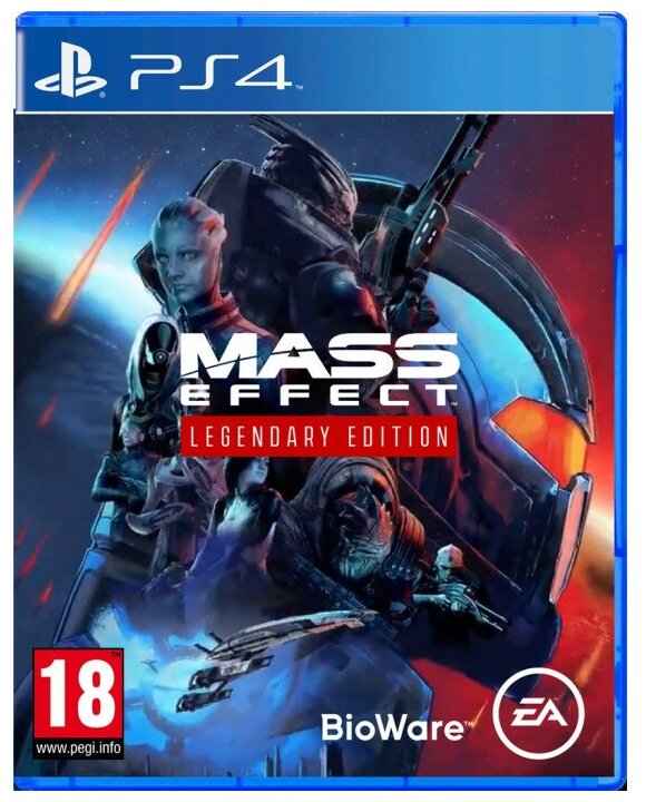 Игра Mass Effect Legendary Edition (PS4 русская версия)