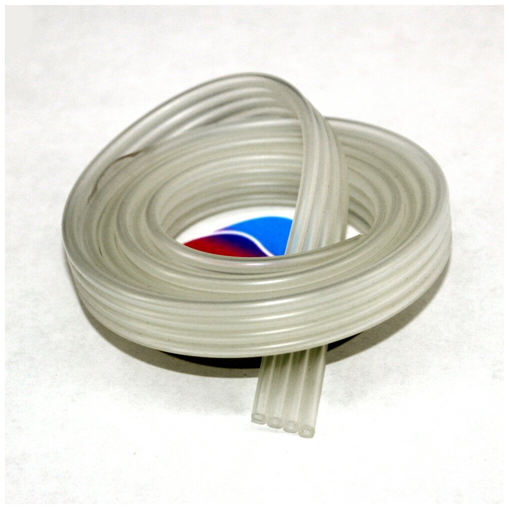 фото Шлейф чернильный для СНПЧ (4 цвета / трубок), 100 см, 1 метр (только отрезками по метру), Tube-4.100