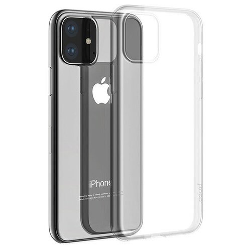 Чехол силиконовый для IPhone 11, Light series TPU, HOCO, прозрачный