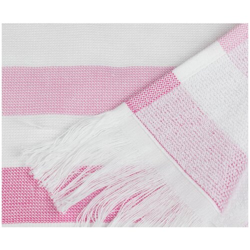 фото Hobby home collection полотенце stripe цвет: розовый (30х50 см) br40401